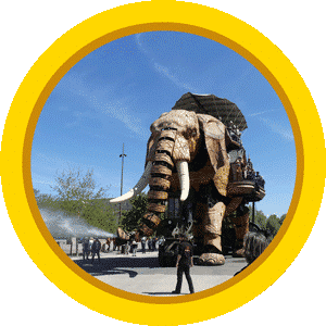 Elephant des Machine de l'île à Nantes