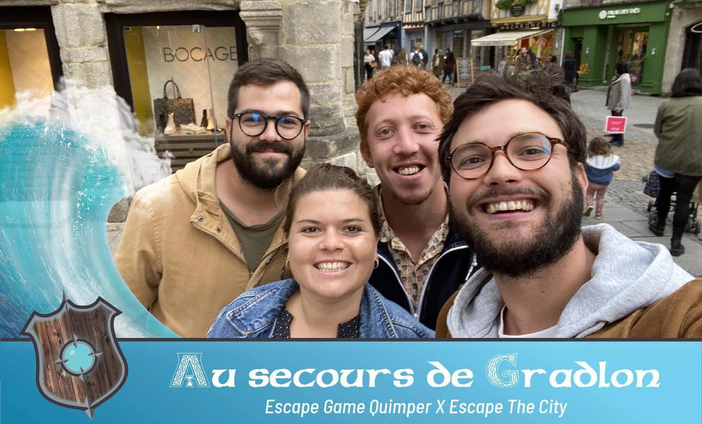 Image illustrative du produit Au secours de Gradlon