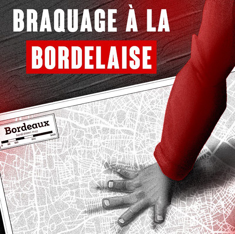 Image d'illustration de l'escape game Braquage à la bordelaise. Escape game extérieur à Bordeaux
