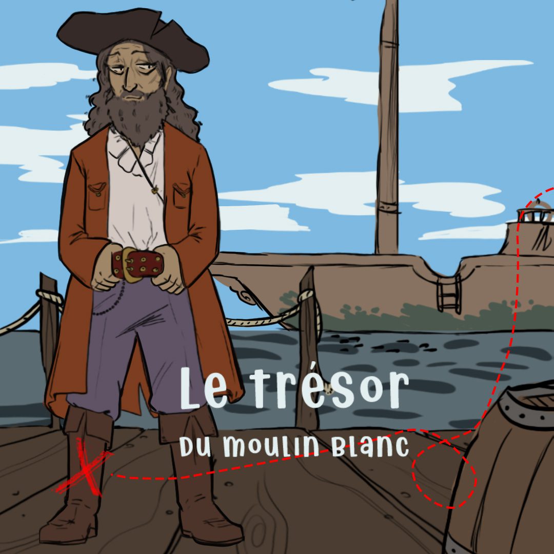 Image d'illustration de l'escape game Le Trésor du Moulin Blanc. Escape game extérieur à Brest