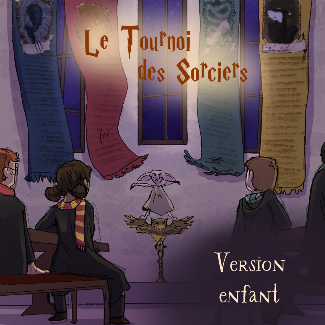 Image d'illustration de l'escape game Le Tournoi des Sorciers – Enfant. Escape game en famille à la maison.
