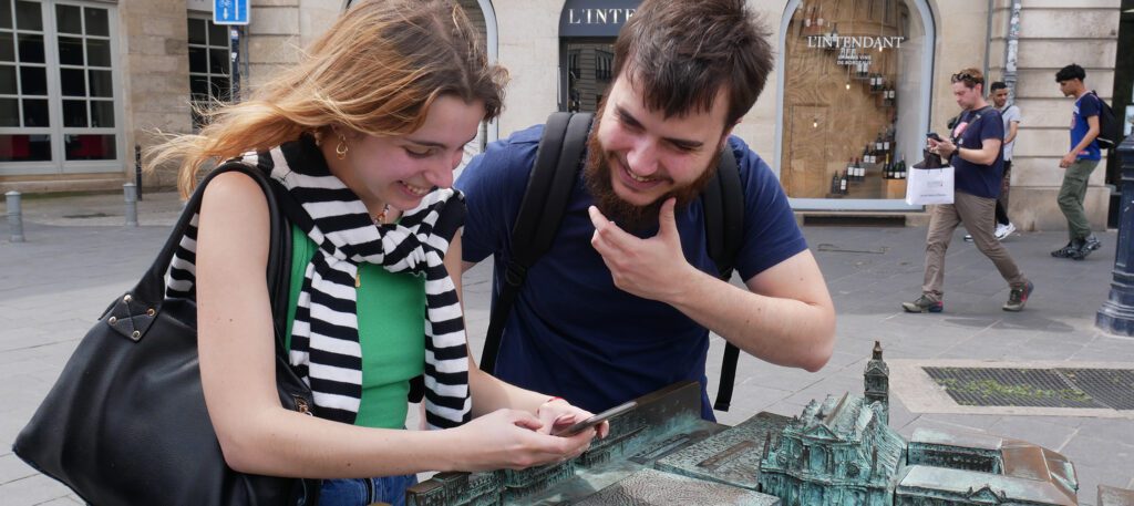 Image de la section Un jeu de piste connecté dans la ville