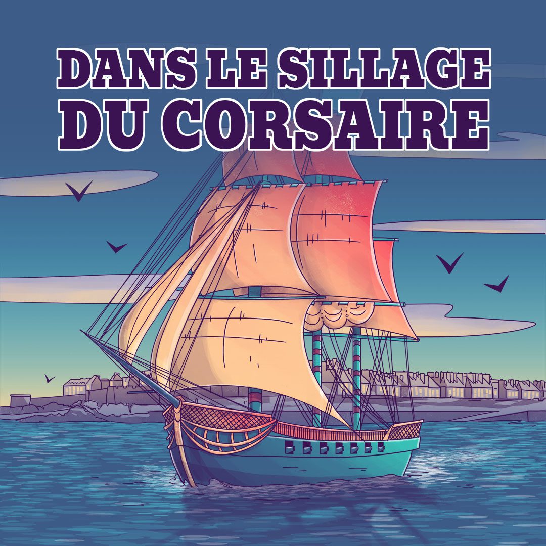 Image d'illustration de l'escape game Dans le sillage du Corsaire. Escape game Extérieur à Saint Malo