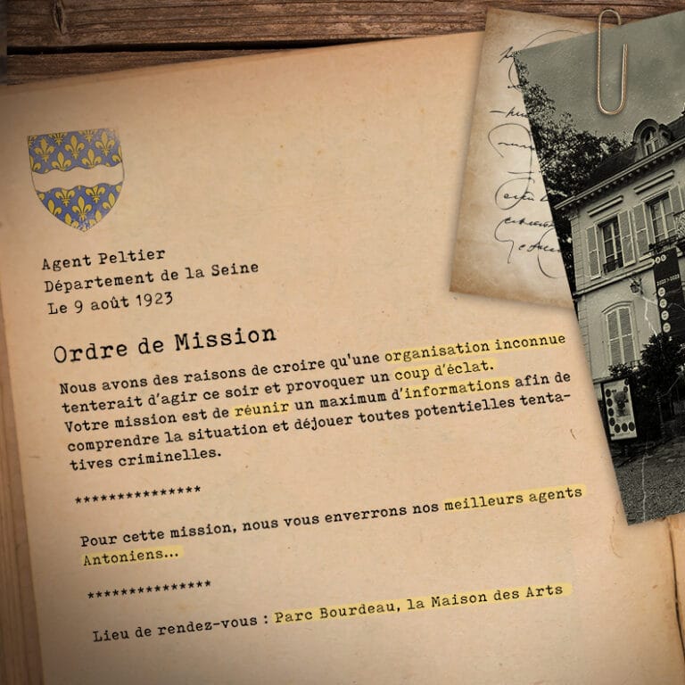 Image d'illustration de l'escape game La Chic Enquête. Escape game Extérieur à Antony
