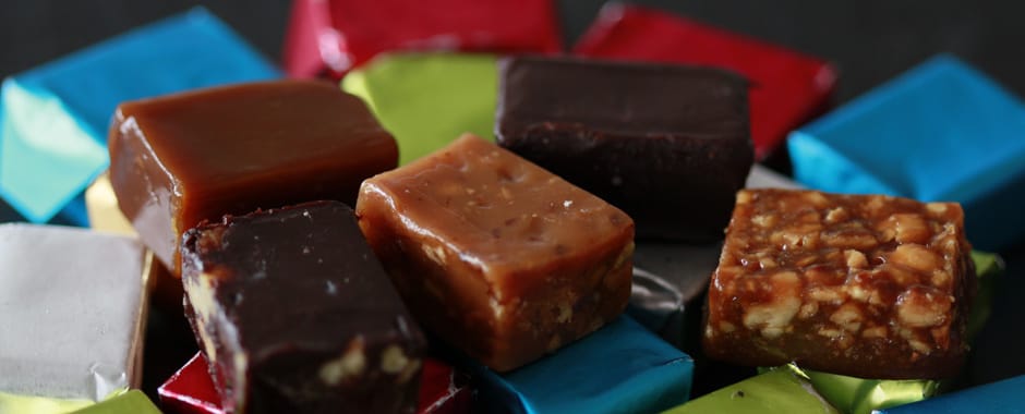 Kanouga. Spécialité de Bayonne : chocolat et nougat