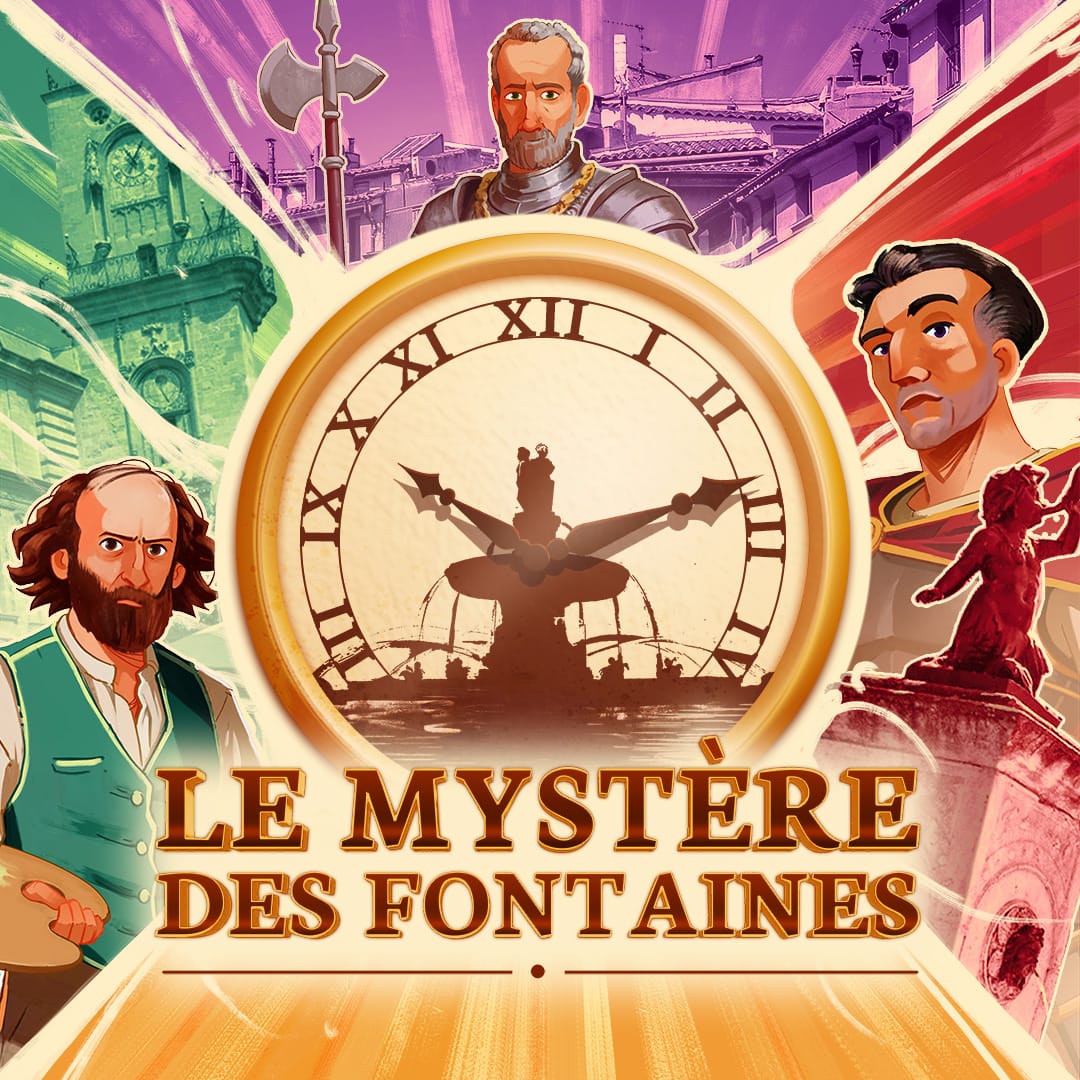 Image d'illustration de l'escape game Le Mystère des Fontaines. Escape game Extérieur à Aix-en-Provence