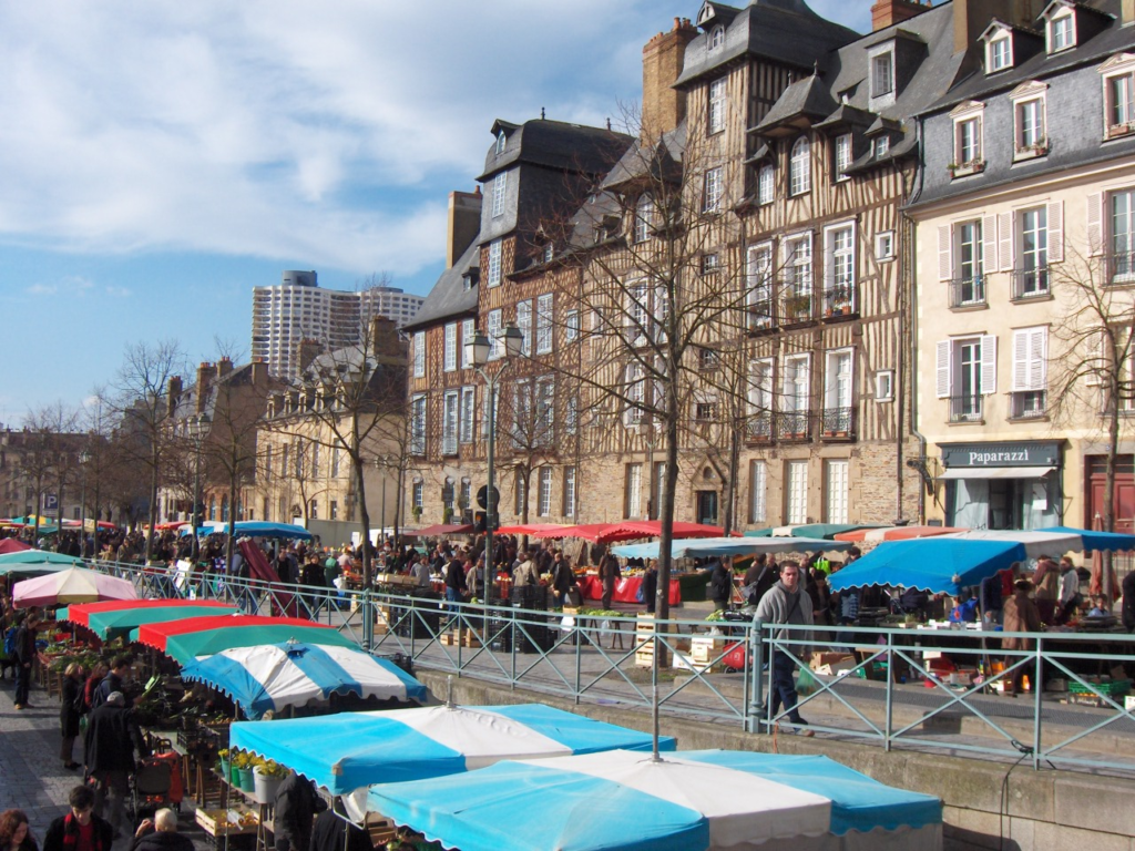 Marché des lices à Rennes